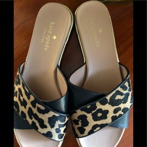 Kate Spade Markey Leopard print Sandals